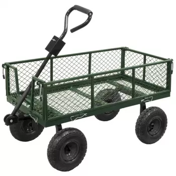 Carrinho de jardim com grelha DEDRA 96x50x80 cm