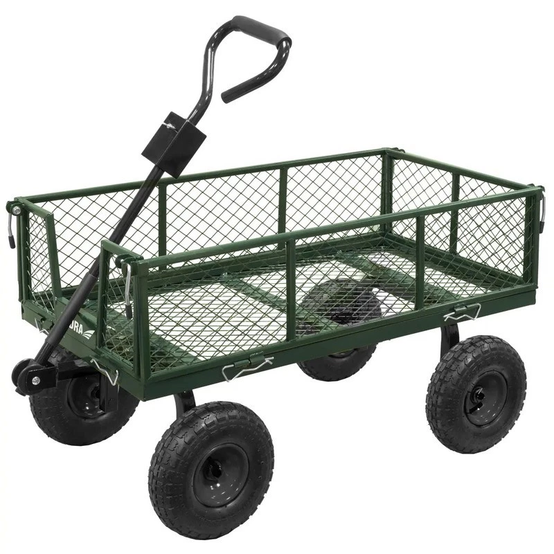 Carrinho de jardim com grelha DEDRA 96x50x80 cm
