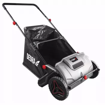 Dedra Recolhedor manual de folhas e erva, 530 mm, 27 L, preto/laranja
