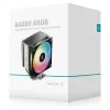 DeepCool AG620 G2 dissipador de CPU de torre dupla, 260W TDP, 2 ventoinhas PWM de 120mm, 6 heatpipes, LGA1700/AM5