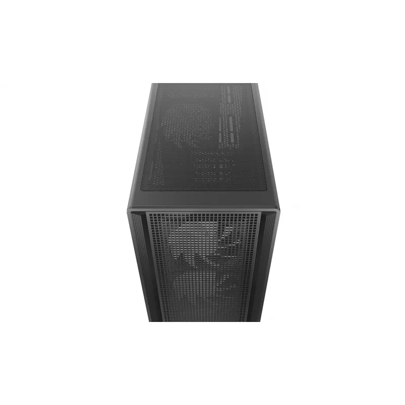 Caixa Mid-Tower Deepcool CC550 4F, 4 ventoinhas LED 120mm, vidro temperado, preta