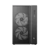 Caixa Mid Tower Deepcool CG590 MESH 2F - preta, vidro temperado, 2 ventoinhas de 120mm