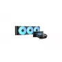 Deepcool LT360 VISION ARGB refrigerador líquido 360mm, preto, ARGB, Intel & AMD, 3 ventoinhas PWM de 120mm