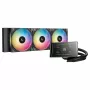 Refrigeração líquida AIO DeepCool LT360 VISION ARGB, 360 mm, preto