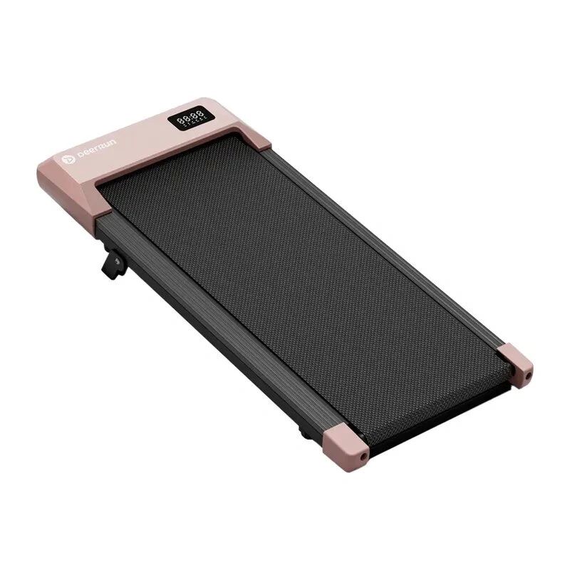 DeerRun Q2 Urban passadeira elétrica, inclinação de 7 %, carga máxima de 136 kg, ecrã LED, aplicação Bluetooth, rosa