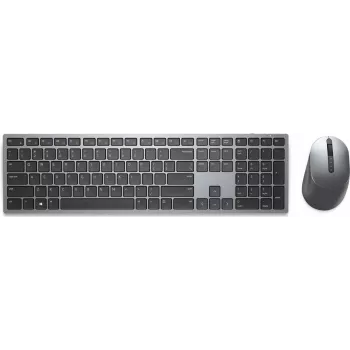 Dell KM7321W Conjunto de teclado e rato sem fios Premium - RF 2,4 GHz e Bluetooth 5.0, tamanho completo, Titan Gray 02HHJ