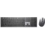 Dell KM7321W Conjunto de teclado e rato sem fios Premium - RF 2,4 GHz e Bluetooth 5.0, tamanho completo, Titan Gray 02HHJ