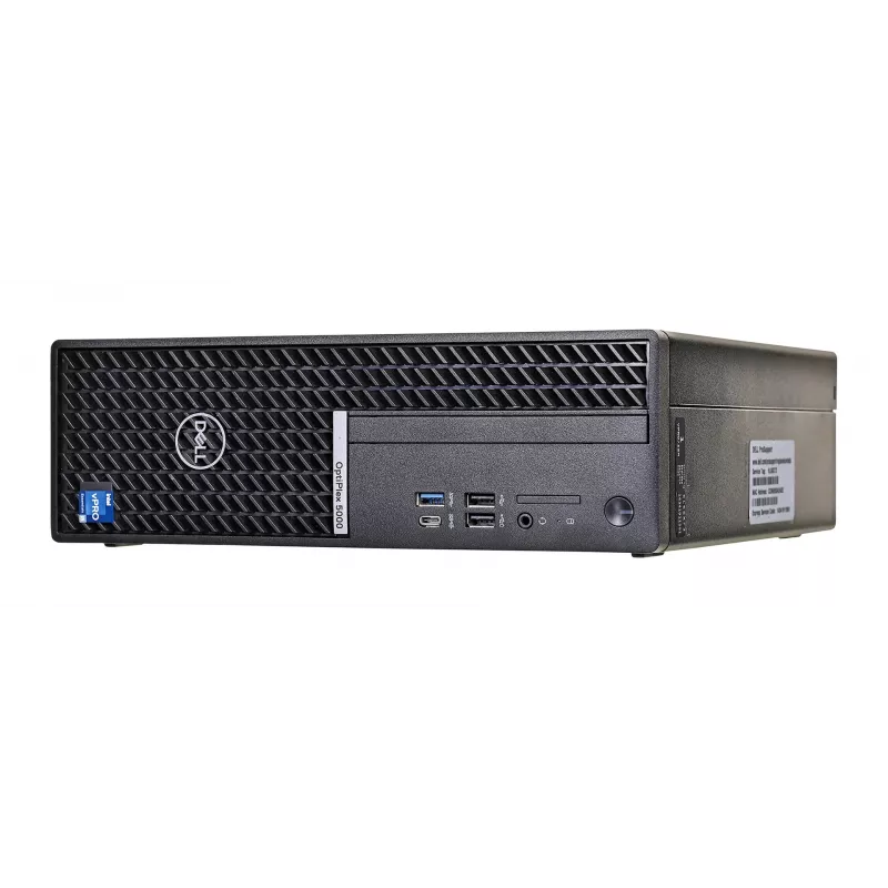 Computador de secretária DELL OptiPlex 5000 SFF, Intel Core i5-12500 6 núcleos até 4,6 GHz, 16GB DDR4, 512GB SSD, Windows 11 Pro, recondicionado