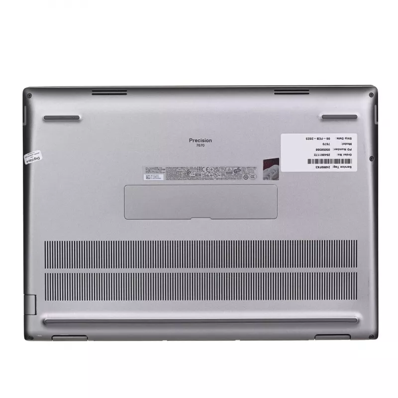 DELL Precision 7670 Estação de trabalho móvel - Intel Core i7-12850HX, 64GB DDR5, 512GB NVMe SSD, 16 polegadas FHD+ (1920x1200) IPS, NVIDIA RTX A4500 16GB, Windows 11 Pro, usado
