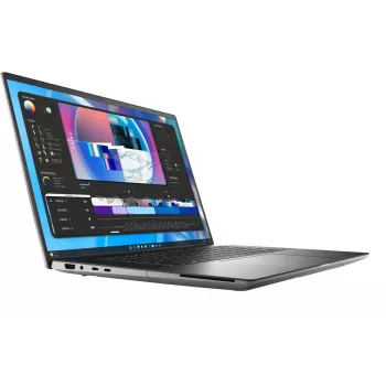 Estação de trabalho móvel Dell Precision P16-56800024398SA, 16 inch WUXGA, Intel Core i5-13600H, 16GB DDR5, 256GB SSD, Windows 11 Pro, teclado retroiluminado, leitor de impressões digitais, reembalado, 2 anos de garantia