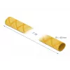 Delock 19605 Tubo termorretrátil, padrão X antiderrapante, 1 m x 40 mm, amarelo
