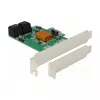 DeLOCK Placa controladora SATA 6Gb/s PCIe 2.0 x1 de 4 portas com Marvell 88SE9215