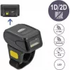 DeLOCK 90508 Leitor de códigos de barras 1D/2D portátil com USB, 2,4 GHz RF e Bluetooth 4.1