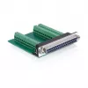 Delock adaptador D-Sub 37 pinos conector fêmea para bloco de terminais 65319