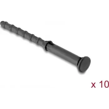 Delock suportes antivibração de silicone para ventoinhas, pack de 10, preto (62191)