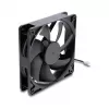 Ventoinha axial Delock 48 V DC 120 x 120 x 25 mm ficha de 2 pinos preta