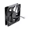 Delock Ventoinha axial 48 V DC, 120 x 120 x 25 mm, PWM de 4 pinos, preto