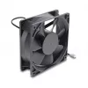 Ventoinha axial Delock 48 V DC, 120 x 120 x 38 mm com conector de ventoinha de 2 pinos, preto