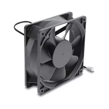 Ventoinha axial Delock 48 V DC, 120 x 120 x 38 mm com conector de ventoinha de 2 pinos, preto