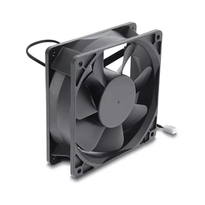 Ventoinha axial Delock 48 V DC, 120 x 120 x 38 mm com conector de ventoinha de 2 pinos, preto