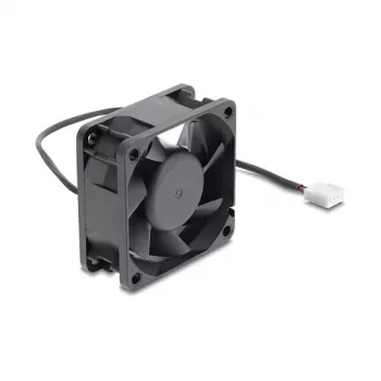 Delock Ventoinha axial 48 V DC, 60 x 60 x 25 mm com conector de ventoinha PWM de 4 pinos, preto