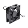 Ventoinha axial Delock 48 V DC, 80 x 80 x 25 mm com ligação PWM de 4 pinos, preto