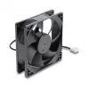 Ventoinha axial Delock 48 V DC 92x92x25 mm 4 pinos PWM (67452), preto