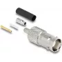 Conector fêmea BNC para crimpar Delock para RG-174 / RG-316 com tubo termorretrátil 91760