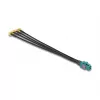 Delock Cabo Mini FAKRA Z conector fêmea Quad para 4 x conector fêmea SMA, 0,2 m (90283)