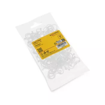Delock Espiral para cabos Ø 11 mm Transparente, 100 unid.
