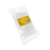Espiral para cabos Delock Ø 23 mm transparente, 100 unidades