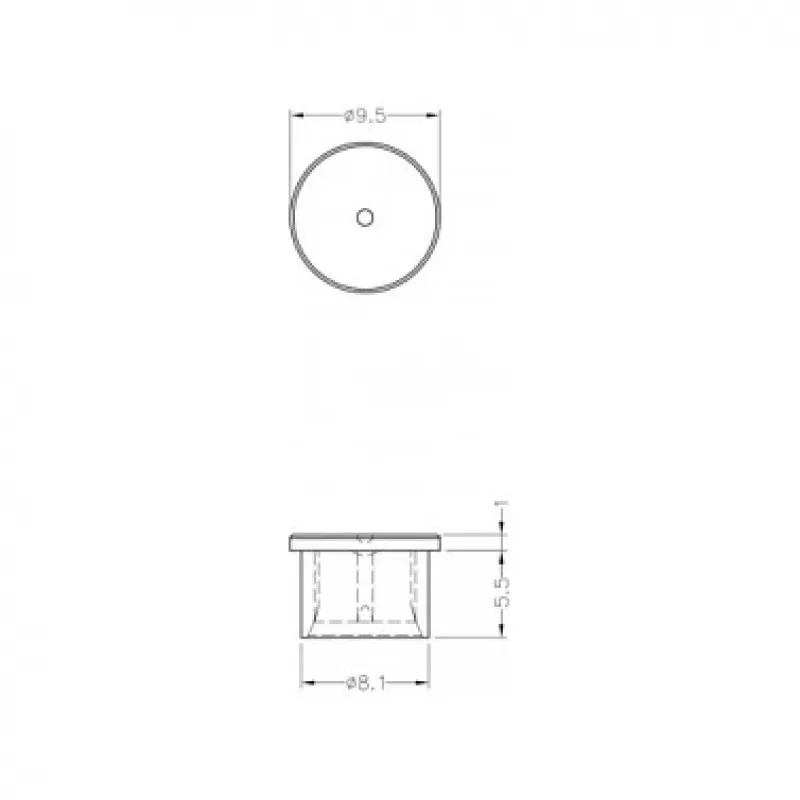 Delock Tampa de proteção contra pó para conector macho SMA, 10 unid., transparente 60163