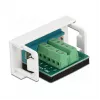 Módulo encaixável Delock Easy 45 D-Sub 9 polos macho para barra de terminais 10 polos, branco RAL 9003 81351