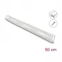 Delock Calha de cabos flexível autoadesiva e aparafusável 45 x 46 mm - Comprimento 50 cm Cinzento