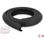 Proteção de arestas em espuma Delock 35 x 8 mm - comprimento 2 m preto (18488)