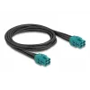Delock cabo adaptador HDMI Micro HDMI macho para 4x HDMI fêmea 1 m preto 90340