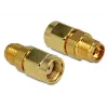 DELOCK HF RP-SMA conector macho rosca especial métrica > RP-SMA conector fêmea