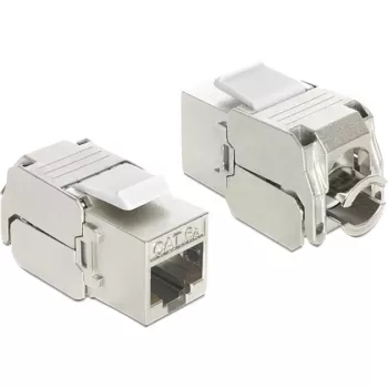 Módulo Keystone Delock RJ45 fêmea para LSA Cat.6A STP