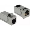 Módulo Keystone Delock RJ45 fêmea para RJ45 fêmea Cat.6 STP 90° 86371