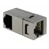 Módulo Keystone Delock RJ45 fêmea para RJ45 fêmea Cat.6 STP 90° 86371