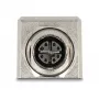 Delock Adaptador M12 codificação X 8 Pin conector fêmea para conector fêmea RJ45 Cat.6A STP blindado reto