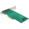 Delock Placa PCI Express x4 para 1 x NVMe M.2 Key M interno 110 mm - Fator de forma Low Profile