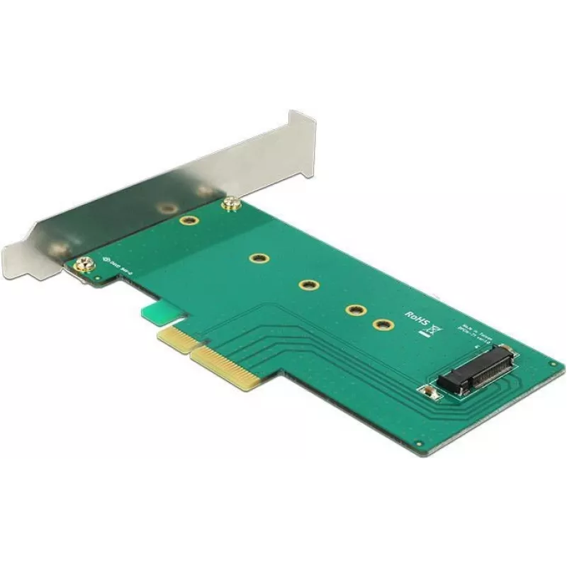 Delock Placa PCI Express x4 para 1 x NVMe M.2 Key M interno 110 mm - Fator de forma Low Profile