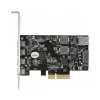 Placa Delock PCI Express x4 para 4 x USB Type-C + 1 x USB Type-A - SuperSpeed USB 10 Gbps - formato Low Profile, controlador USB
