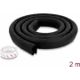 Delock perfil de proteção de arestas em espuma de PE 35 x 12 mm, 2 m, preto 18486