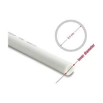 Delock mangueira de ar comprimido 10 x 6,5 mm PU rolo de 50 m branco
