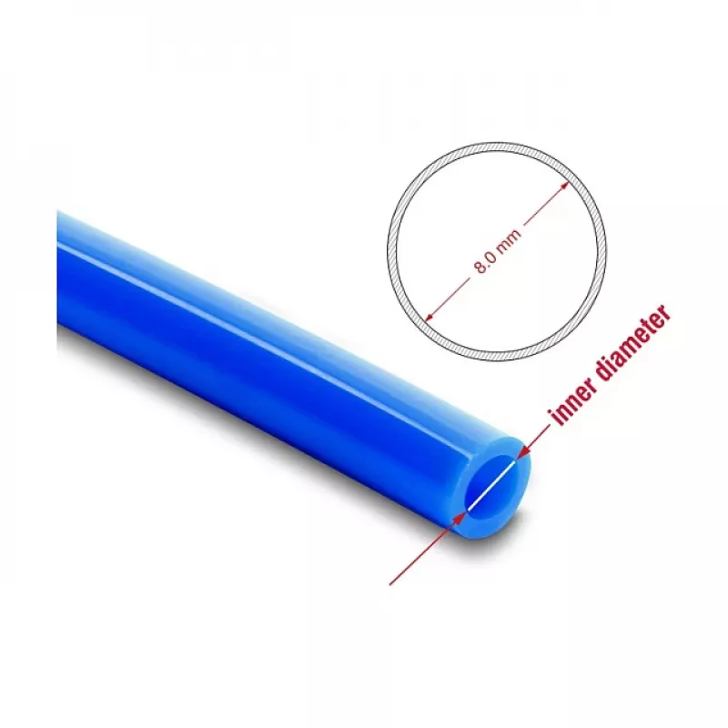 Delock Tubo pneumático 12 x 8 mm rolo de 50 m azul