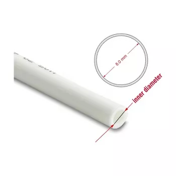Tubo pneumático DELOCK 12 x 8 mm rolo 50 m branco