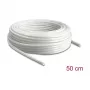 Tubo pneumático DELOCK 12 x 8 mm rolo 50 m branco