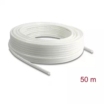 Mangueira de ar comprimido Delock 8 x 5 mm rolo de 50 m Branco (PU)